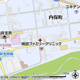 滋賀県長浜市内保町2811周辺の地図
