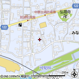 岐阜県可児市中恵土2083周辺の地図