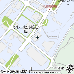 松屋周辺の地図