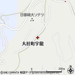 島根県出雲市大社町宇龍250周辺の地図