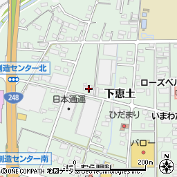 岐阜県可児市下恵土4041周辺の地図