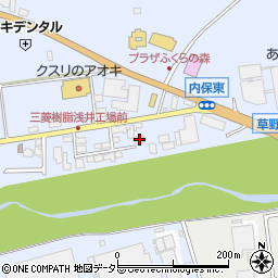 滋賀県長浜市内保町253周辺の地図