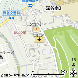 ロピア綾瀬店周辺の地図