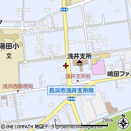 滋賀県長浜市内保町2454周辺の地図