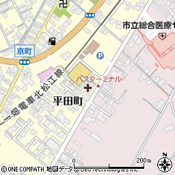 島根県出雲市平田町2093周辺の地図