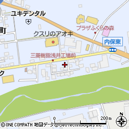 滋賀県長浜市内保町246周辺の地図