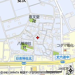 岐阜県安八郡神戸町安次504周辺の地図
