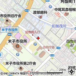 鳥取県米子市四日市町61周辺の地図