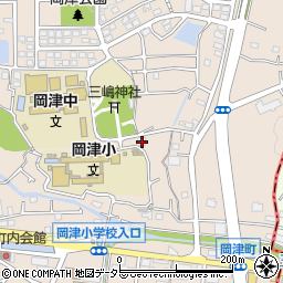神奈川県横浜市泉区岡津町2353周辺の地図
