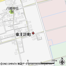 滋賀県長浜市東主計町24周辺の地図