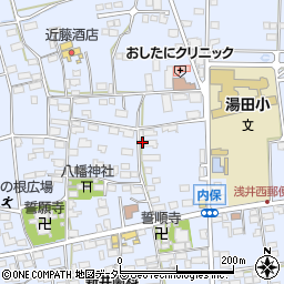 滋賀県長浜市内保町1173周辺の地図
