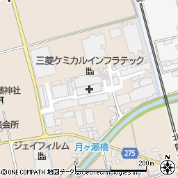 滋賀県長浜市月ヶ瀬町85周辺の地図