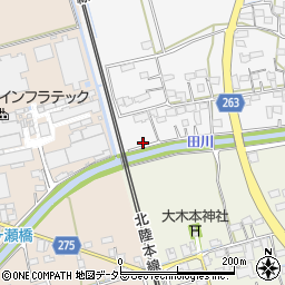 滋賀県長浜市中野町432周辺の地図