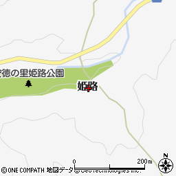 鳥取県八頭郡八頭町姫路周辺の地図