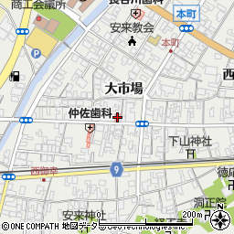 野坂医院周辺の地図