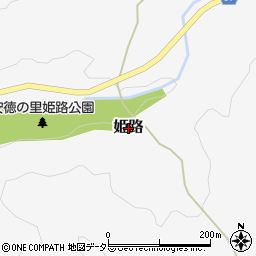 鳥取県八頭町（八頭郡）姫路周辺の地図