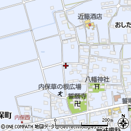 滋賀県長浜市内保町1255周辺の地図