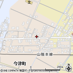 島根県安来市今津町477周辺の地図