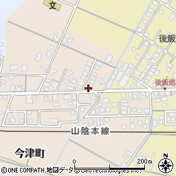 島根県安来市今津町561-5周辺の地図