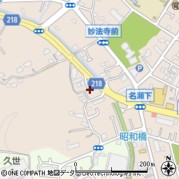 神奈川県横浜市戸塚区名瀬町556周辺の地図