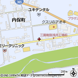 滋賀県長浜市内保町2735周辺の地図