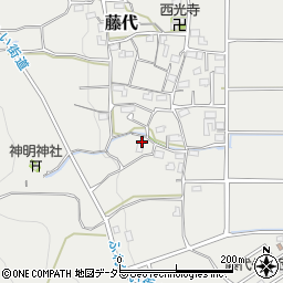 岐阜県揖斐郡池田町藤代790周辺の地図