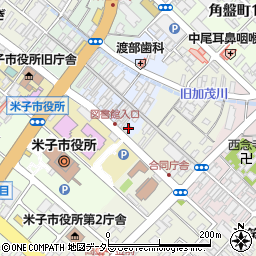 鳥取県米子市四日市町58周辺の地図