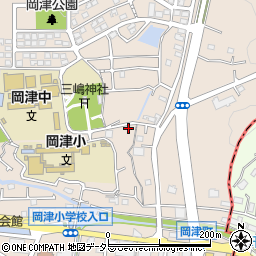 神奈川県横浜市泉区岡津町2390周辺の地図