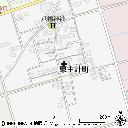 滋賀県長浜市東主計町136周辺の地図