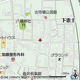 岐阜県可児市下恵土677周辺の地図