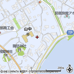 熔岩荘周辺の地図