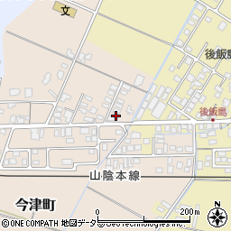 島根県安来市今津町561-1周辺の地図