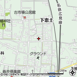 岐阜県可児市下恵土703-10周辺の地図