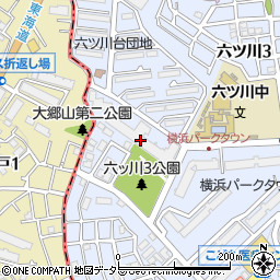 オーベル横浜南パークビュー周辺の地図