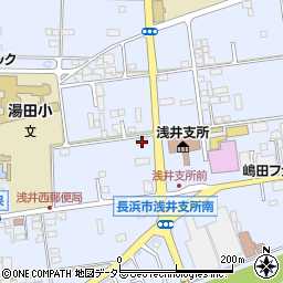 滋賀県長浜市内保町2453周辺の地図