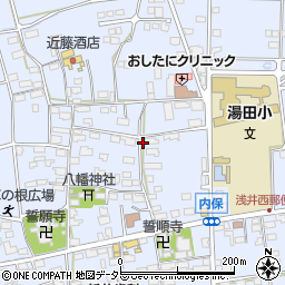 滋賀県長浜市内保町1174周辺の地図