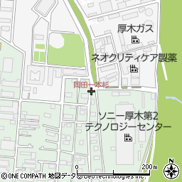 岡田一本杉周辺の地図