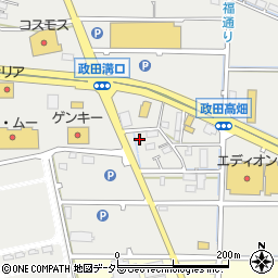 岐阜県本巣市政田1571周辺の地図