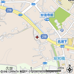 神奈川県横浜市戸塚区名瀬町676周辺の地図