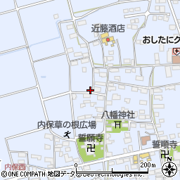 滋賀県長浜市内保町1991周辺の地図