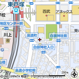 合名会社川浦眼鏡店　東戸塚駅前店周辺の地図