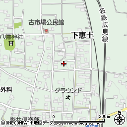 岐阜県可児市下恵土704周辺の地図