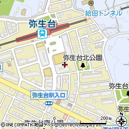 ワンサードフィットネス・弥生台店周辺の地図