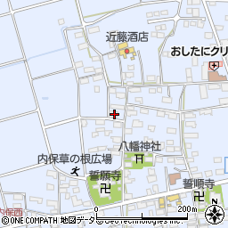 滋賀県長浜市内保町1250周辺の地図