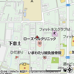 岐阜県可児市下恵土2974周辺の地図