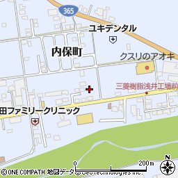滋賀県長浜市内保町2746周辺の地図
