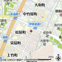 内木一博税理士事務所周辺の地図