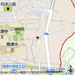 神奈川県横浜市泉区岡津町2582周辺の地図