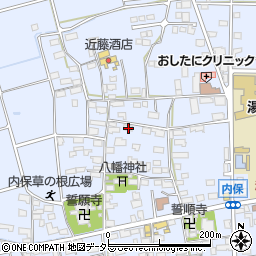 滋賀県長浜市内保町1279周辺の地図