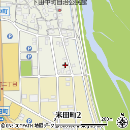 鳥取県倉吉市下田中町1031周辺の地図